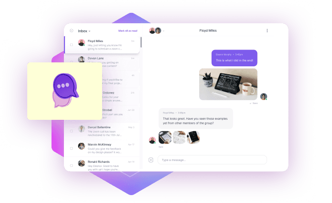 Connect and interact feature image