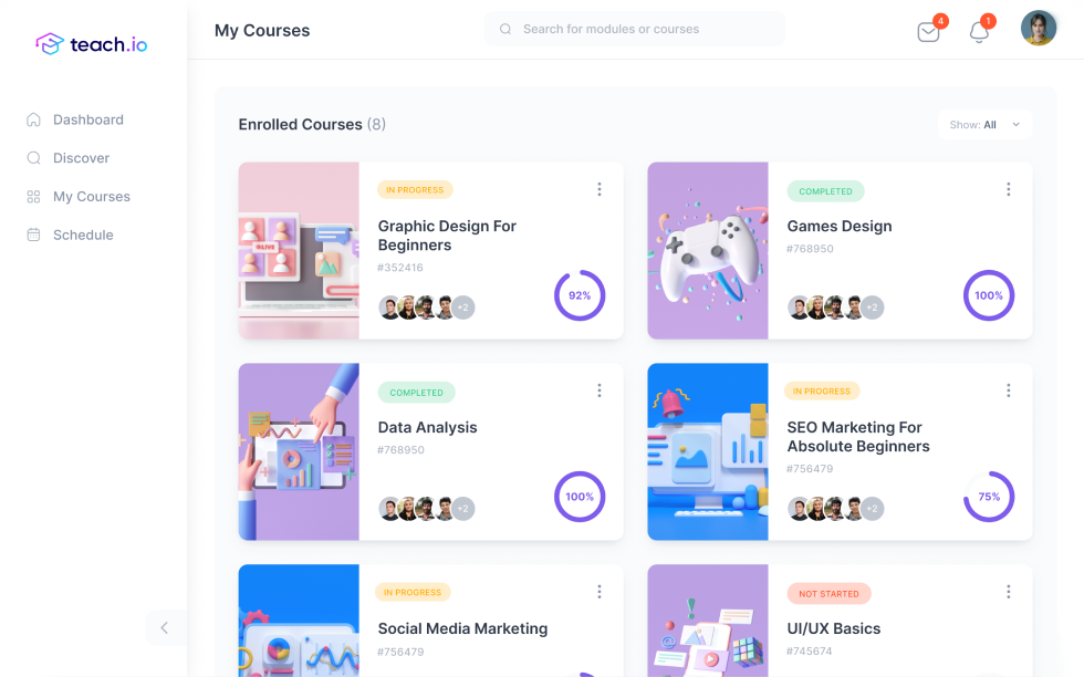 Teach.io: Community Platform for Educators & Creator Communities